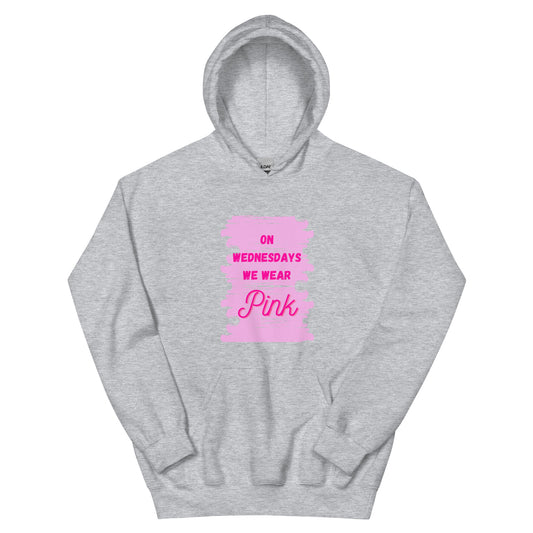 On Wednesdays We Wear Pink | Mean Girls | Hoodie - Famous Lines Merchandise